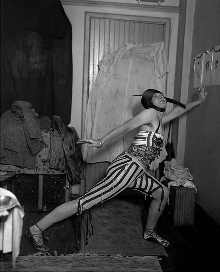 an art image with a photo of a woman artist
